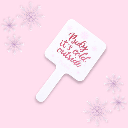 Christmas Handheld Mirror