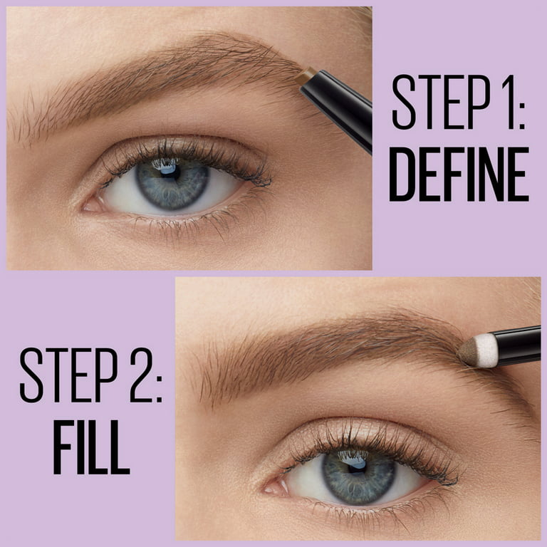 MAYBELLINE Express Brow 2-In-1 Pencil & Powder Eyebrow Makeup