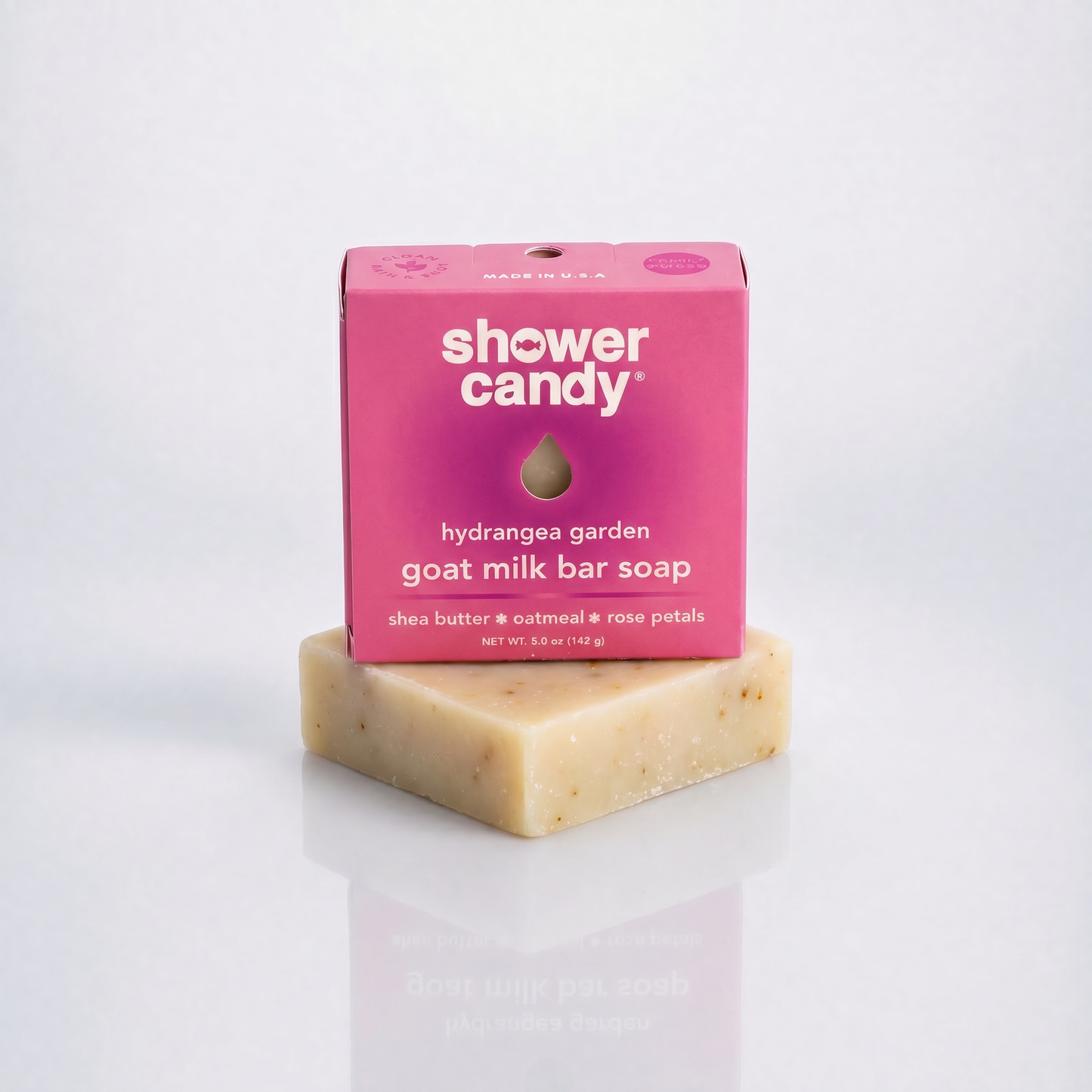 Hydrangea Garden Goat Milk Bar Soap – Gentle Floral Cleanse