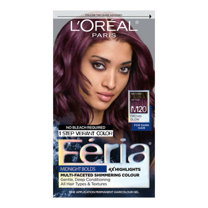 Feria Midnight Bold Multi-Faceted Permanent Hair Colour