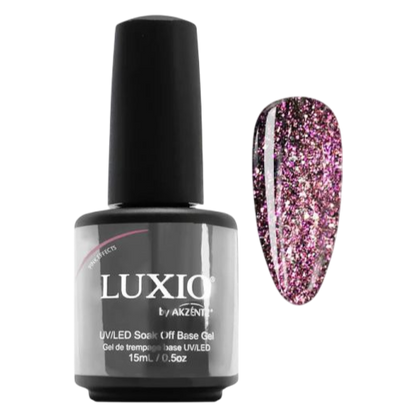 Luxio - Effects Pink Shimmer Top Gel