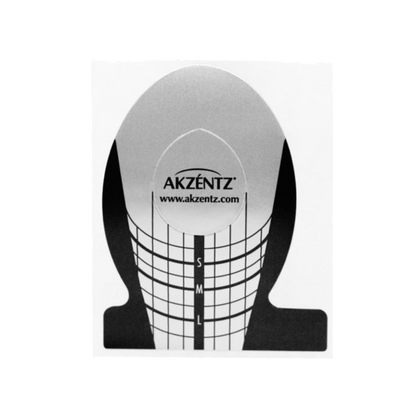 Akzentz Pro-Tab Nail Forms, 300 Forms per Roll
