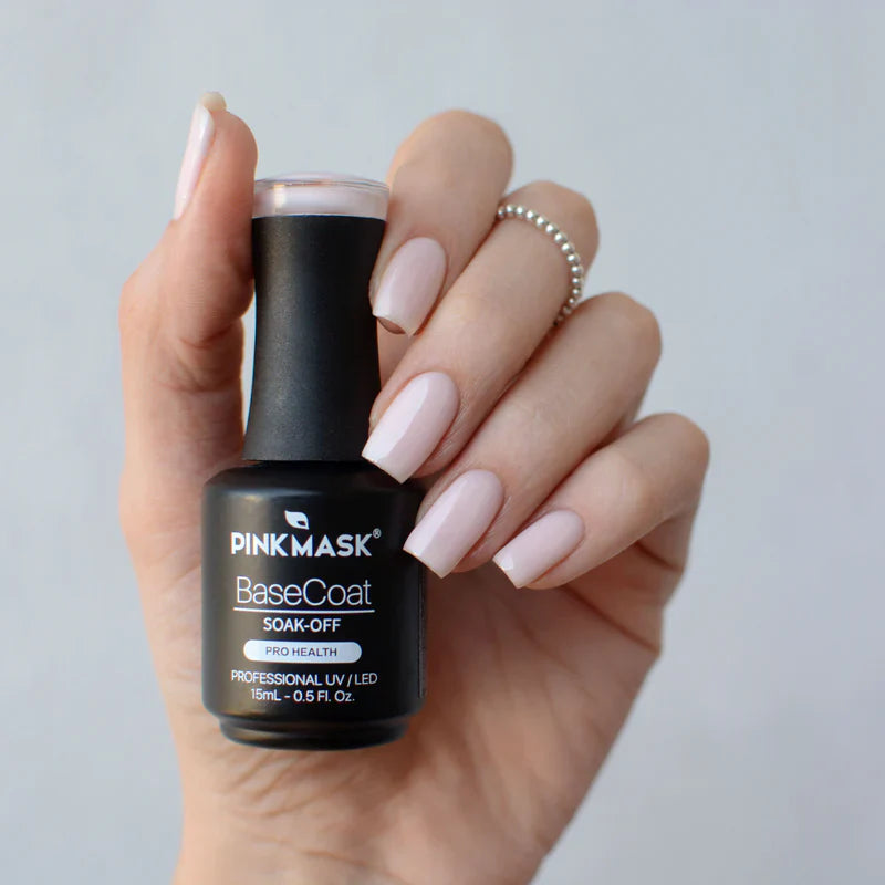 Pink Mask - Rubber Base Coat Coconut