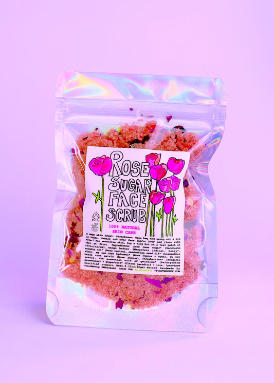 Rose Sugar Face Scrub