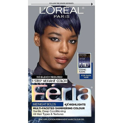 Feria Midnight Bold Multi-Faceted Permanent Hair Colour