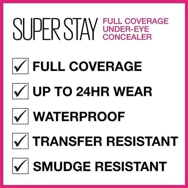 MAYBELLINE SuperStay Full Coverage Under-Eye Concealer