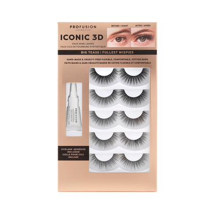 Iconic 3D Faux Mink Lashes